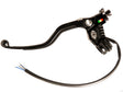 Comando Frizione A Cavo Racing Accossato Nuova Versione Con Interasse Regolabile (24mm-29mm), Leva Fissa Colorata (Pomello+Leva+Regolatore) e Micro Incluso