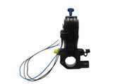 Pompa Freno Ready To Brake Accossato PRS 16x17-18-19 Con Leva Snodata Colorata (Pomello+Leva) - Supporto specchio: M10, Vaschetta in Alluminio Integrata: - N/A
