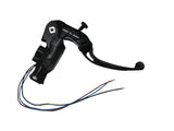 Pompa Freno Ready To Brake Accossato PRS 16x17-18-19 Con Leva Snodata Colorata (Pomello+Leva) - Supporto specchio: - N/A, Vaschetta in Alluminio Integrata: - N/A