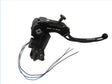 Pompa Freno Ready To Brake Accossato PRS 16x17-18-19 Con Leva Snodata Colorata (Pomello+Leva) - Opzioni leva: RST, Supporto specchio: - N/A, Vaschetta in Alluminio Integrata: - N/A