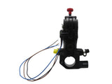 Pompa Freno Ready To Brake Accossato PRS 16x17-18-19 Con Leva Snodata Colorata (Pomello+Leva) - Supporto specchio: M10, Vaschetta in Alluminio Integrata: - N/A
