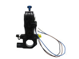 Pompa Frizione Ready To Brake Accossato 16x16 Con Leva Snodata Colorata (Pomello+Leva) - Supporto specchio: M10, Vaschetta in Alluminio Integrata: - N/A