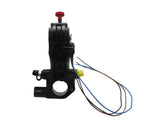 Pompa Frizione Ready To Brake Accossato 16x16 Con Leva Snodata Colorata (Pomello+Leva) - Supporto specchio: M10, Vaschetta in Alluminio Integrata: - N/A
