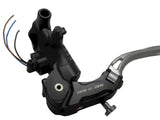 Pompa Frizione Ready To Brake Accossato 16x16 Con Leva Snodata Colorata (Pomello+Leva) - Supporto specchio: M10, Vaschetta in Alluminio Integrata: - N/A