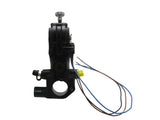 Pompa Frizione Ready To Brake Accossato 16x16 Con Leva Snodata Colorata (Pomello+Leva) - Supporto specchio: M10, Vaschetta in Alluminio Integrata: - N/A