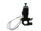 Pompa Freno Ready To Brake Accossato PRS 17x17-18-19 Con Leva Snodata Colorata (Pomello+Leva) - Opzioni leva: RST, Supporto specchio: M10, Vaschetta in Alluminio Integrata: - N/A