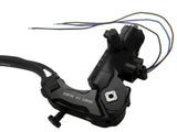 Pompa Freno Ready To Brake Accossato PRS 17x17-18-19 Con Leva Snodata Colorata (Pomello+Leva) - Opzioni leva: RST, Supporto specchio: - N/A, Vaschetta in Alluminio Integrata: - N/A