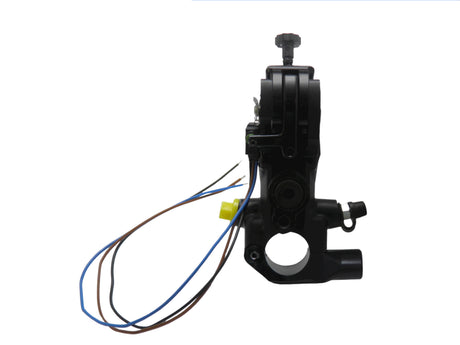 Pompa Freno Ready To Brake Accossato PRS 17x17-18-19 Con Leva Snodata Colorata (Pomello+Leva) - Opzioni leva: RST, Supporto specchio: M8, Vaschetta in Alluminio Integrata: - N/A
