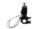 Pompa Freno Ready To Brake Accossato PRS 17x17-18-19 Con Leva Snodata Colorata (Pomello+Leva) - Opzioni leva: RST, Supporto specchio: M10, Vaschetta in Alluminio Integrata: - N/A