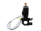Pompa Freno Ready To Brake Accossato PRS 17x17-18-19 Con Leva Snodata Colorata (Pomello+Leva) - Opzioni leva: RST, Supporto specchio: M8, Vaschetta in Alluminio Integrata: - N/A