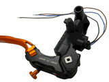 Pompa Freno Ready To Brake Accossato PRS 14x17-18-19 Con Leva Snodata Colorata (Pomello+Leva)