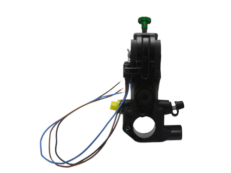 Pompa Freno Ready To Brake Accossato PRS 15x17-18-19 Con Leva Snodata Colorata (Pomello+Leva) - Opzioni leva: RST, Supporto specchio: M8, Vaschetta in Alluminio Integrata: - N/A