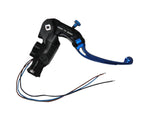 Pompa Freno Ready To Brake Accossato PRS 19x17-18-19 Con Leva Snodata Colorata (Pomello+Leva)  Per Manubri da 1 pollice - Opzioni leva: RST, Supporto specchio: - N/A, Vaschetta in Alluminio Integrata: - N/A