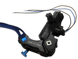 Pompa Freno Ready To Brake Accossato PRS 19x17-18-19 Con Leva Snodata Colorata (Pomello+Leva)  Per Manubri da 1 pollice - Opzioni leva: RST, Supporto specchio: - N/A, Vaschetta in Alluminio Integrata: - N/A