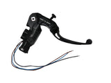 Pompa Freno Ready To Brake Accossato PRS 19x17-18-19 Con Leva Snodata Colorata (Pomello+Leva)  Per Manubri da 1 pollice - Opzioni leva: RST, Supporto specchio: - N/A, Vaschetta in Alluminio Integrata: - N/A