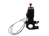 Pompa Freno Ready To Brake Accossato PRS 19x17-18-19 Con Leva Snodata Colorata (Pomello+Leva)  Per Manubri da 1 pollice - Opzioni leva: RST, Supporto specchio: M8, Vaschetta in Alluminio Integrata: - N/A