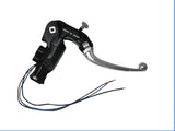 Pompa Freno Ready To Brake Accossato PRS 19x17-18-19 Con Leva Snodata Colorata (Pomello+Leva)  Per Manubri da 1 pollice - Opzioni leva: RST, Supporto specchio: - N/A, Vaschetta in Alluminio Integrata: - N/A