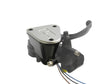 Pompa Freno Ready To Brake Accossato PRS 19x17-18-19 Con Leva Snodata Colorata (Pomello+Leva)  Per Manubri da 1 pollice - Opzioni leva: RST, Supporto specchio: - N/A, Vaschetta in Alluminio Integrata: Argento