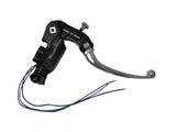 Pompa Freno Ready To Brake Accossato PRS 19x17-18-19 Con Leva Snodata Colorata (Pomello+Leva)  Per Manubri da 1 pollice - Opzioni leva: RST, Supporto specchio: M10, Vaschetta in Alluminio Integrata: - N/A
