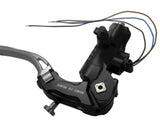 Pompa Freno Ready To Brake Accossato PRS 19x17-18-19 Con Leva Snodata Colorata (Pomello+Leva)  Per Manubri da 1 pollice - Opzioni leva: RST, Supporto specchio: - N/A, Vaschetta in Alluminio Integrata: - N/A