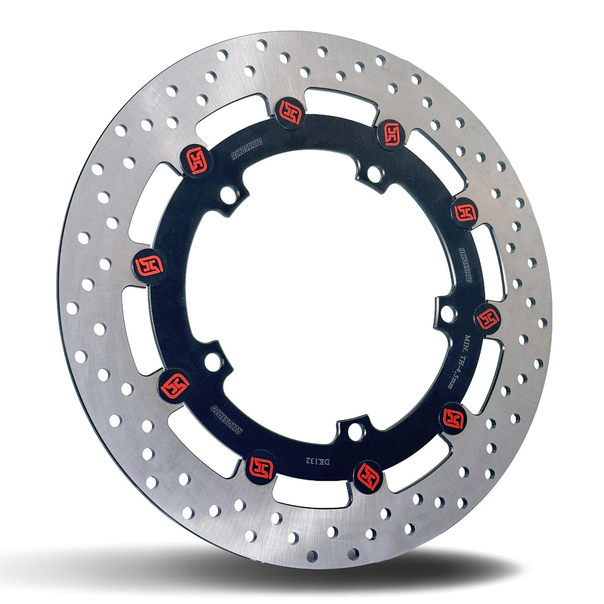Disco Freno Flottante Accossato Anteriore Per Moto TRIUMPH STREET TRIPLE, SPRINT, TROPHY, THRUXTON