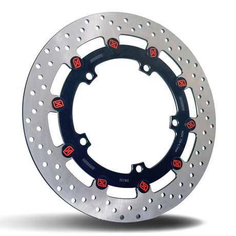 Disco Freno Flottante Accossato Anteriore Per Moto TRIUMPH STREET TRIPLE, SPRINT, TROPHY, THRUXTON