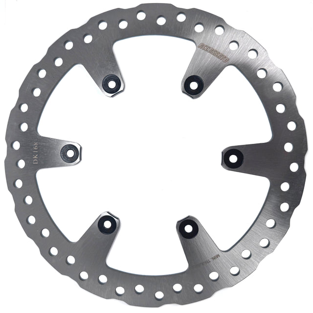 Disco Freno Fisso Accossato Posteriore Ricavato in Acciaio per Moto Yamaha WR, YZ