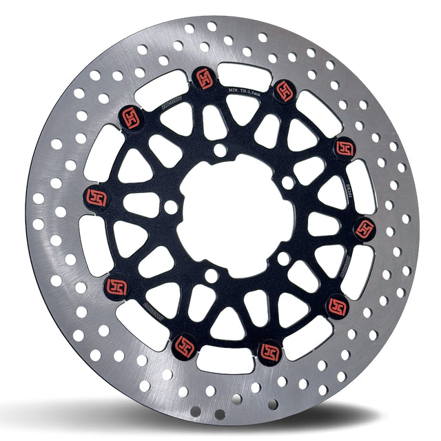 Disco Freno Flottante Accossato Anteriore Per Moto TRIUMPH STREET TRIPLE S, DAYTONA