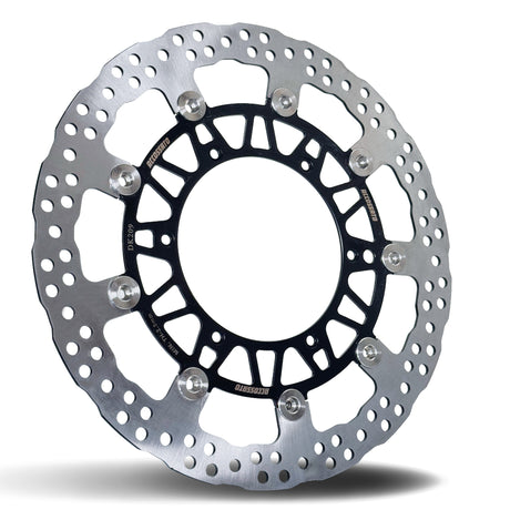 Disco Freno Flottante Accossato Anteriore Ricavato in Acciaio per Moto Husqvarna SM, Ktm SMC