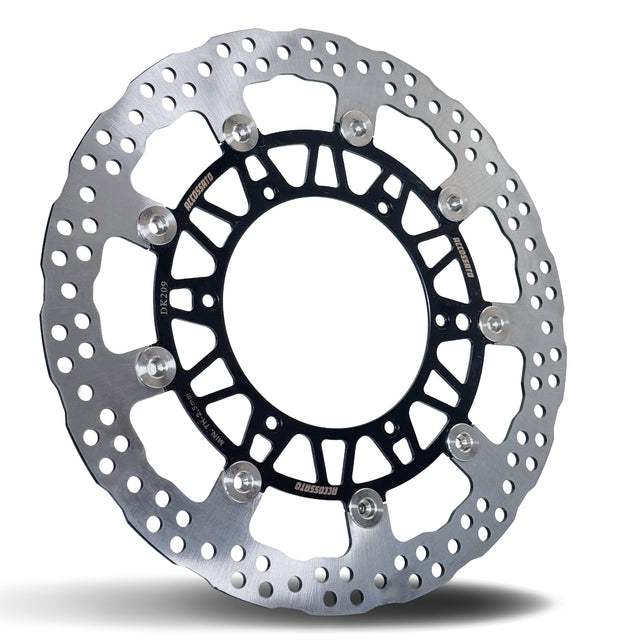 Disco Freno Flottante Accossato Anteriore Ricavato in Acciaio per Moto Husqvarna SM, Ktm SMC