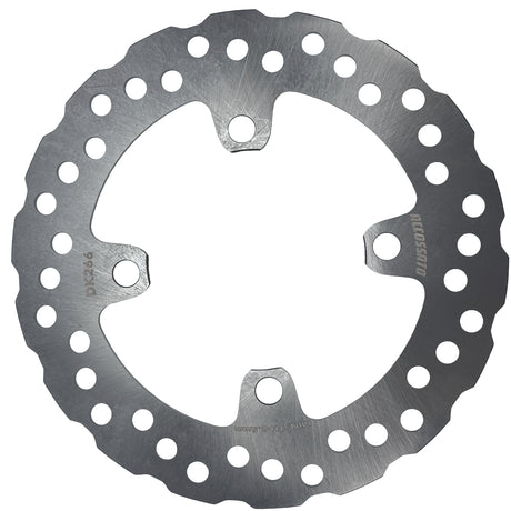 Disco Freno Fisso Accossato Anteriore/Posteriore Ricavato in Acciaio per Moto Kawasaki KX, Suzuki RM