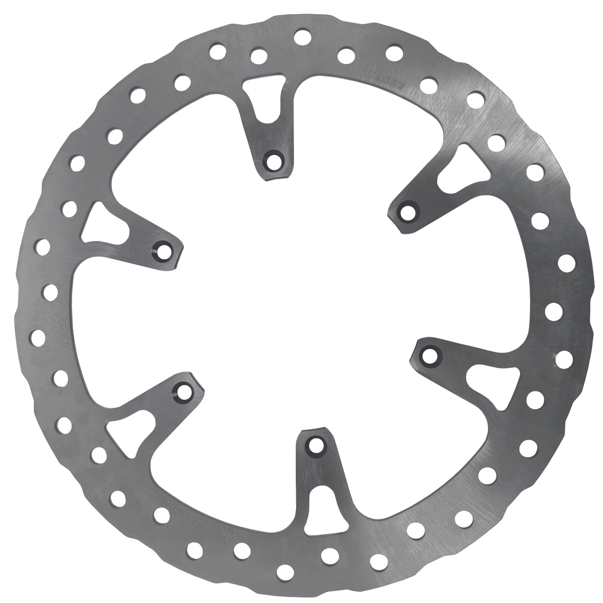 Disco Freno Fisso Accossato Anteriore Ricavato in Acciaio per Moto Yamaha YZ, Fantic XE, XX