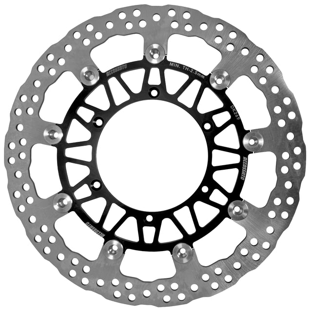 Disco Freno Flottante Accossato Anteriore Ricavato in Acciaio per Moto Yamaha YZ, Fantic XE, XX