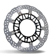 Disco Freno Flottante Accossato Anteriore Ricavato in Acciaio per Moto Yamaha YZ, Fantic XE, XX