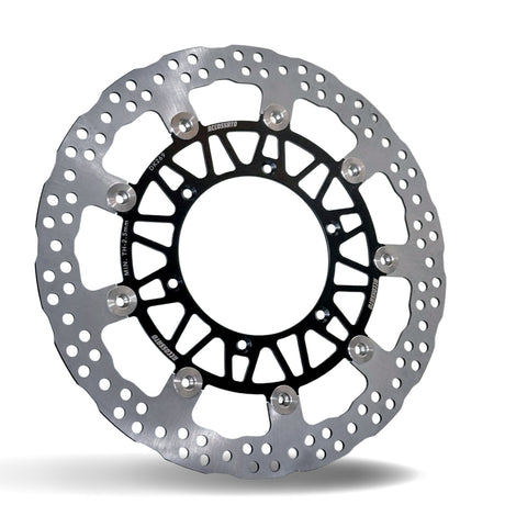 Disco Freno Flottante Accossato Anteriore Ricavato in Acciaio per Moto Yamaha YZ, Fantic XE, XX