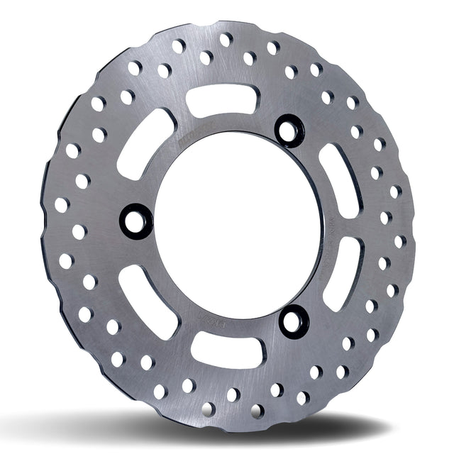 Disco Freno Fisso Accossato Anteriore Ricavato in Acciaio per Moto Suzuki DR-Z, Kawasaki KLX