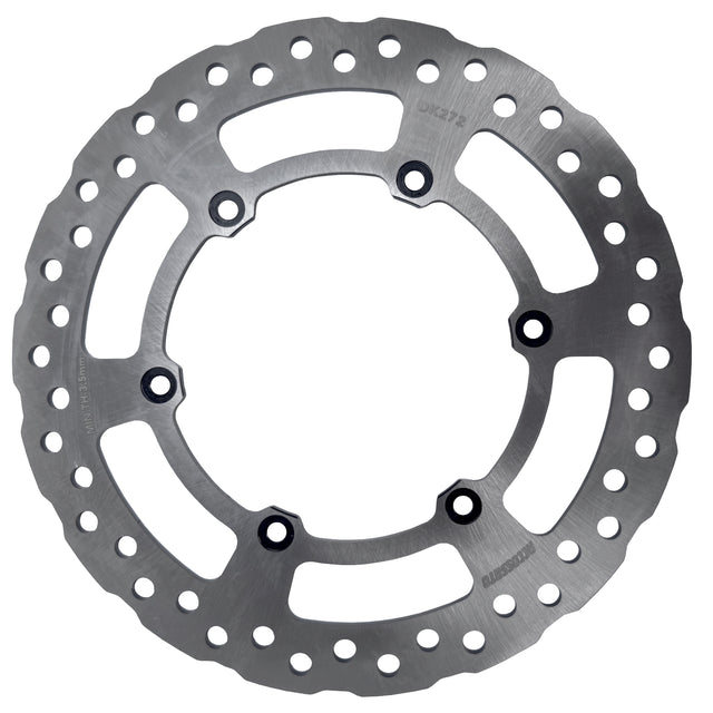 Disco Freno Fisso Accossato Posteriore Ricavato in Acciaio per Moto Suzuki DR-Z, RM