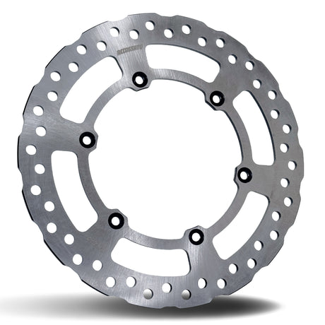 Disco Freno Fisso Accossato Posteriore Ricavato in Acciaio per Moto Suzuki DR-Z, RM