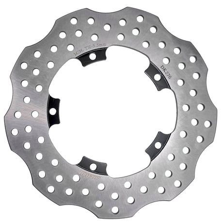 Disco Freno Fisso Accossato Ricavato in Acciaio per Moto DERBI, GILERA, LML, MALAGUTI, VESPA, PIAGGIO