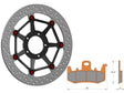 Kit Dischi Freno Flottanti Anteriori Accossato Linea Elite per Moto DKS035 + Pastiglie freno AGPA177