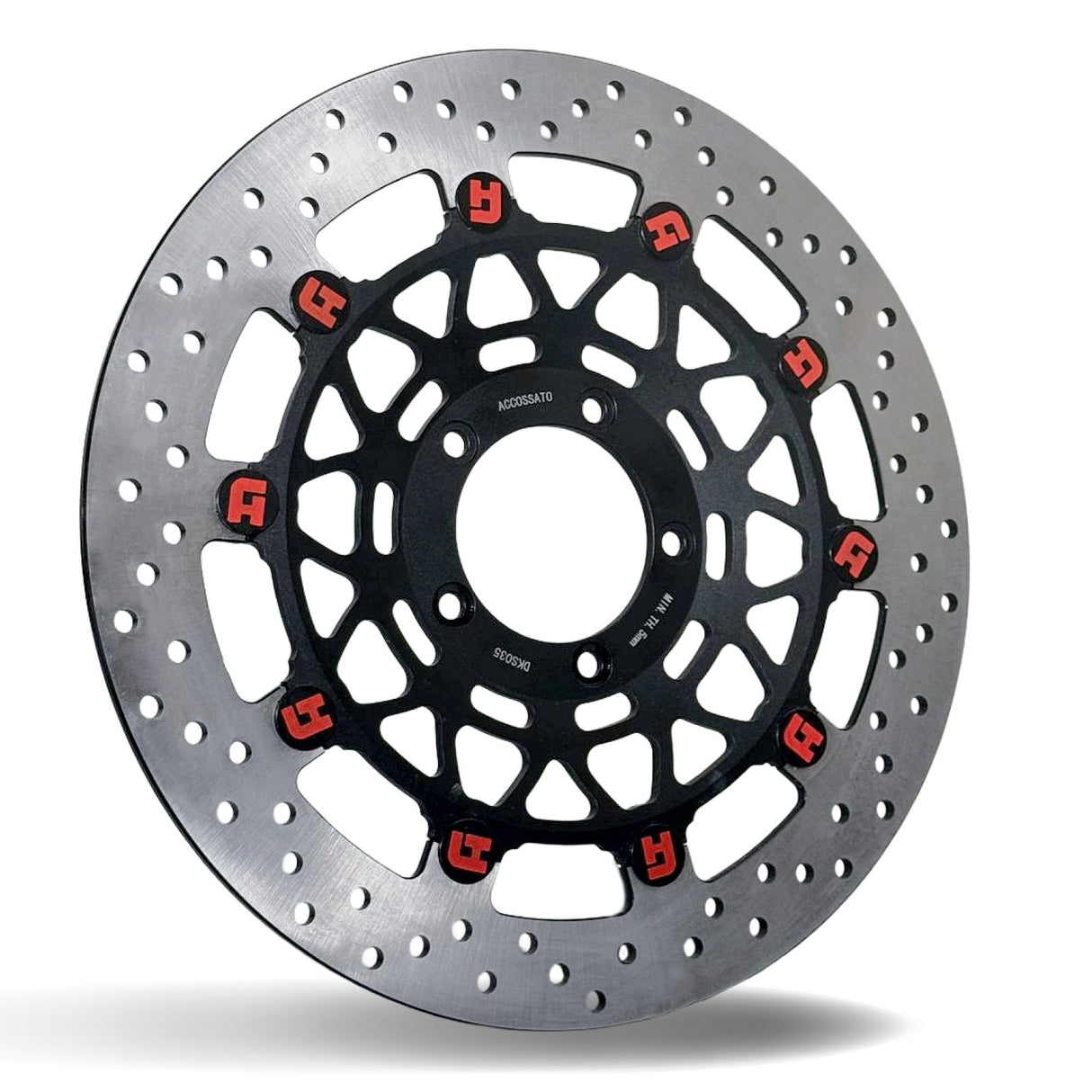 Disco Freno Flottante Anteriore Accossato Linea Elite Per Moto