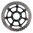 Disco Freno Flottante Accossato Anteriore Ricavato in Acciaio per Moto Yamaha FZ6/XJ6/YZF/MXT