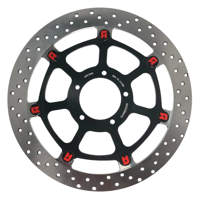 Disco Freno Flottante Accossato Anteriore Ricavato in Acciaio per Moto Yamaha FZ6/XJ6/YZF/MXT