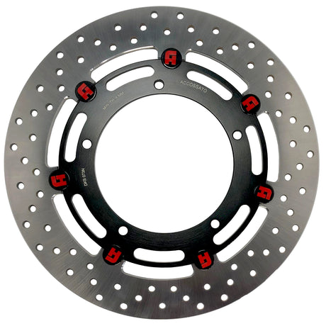 Disco Freno Flottante Accossato Anteriore Ricavato in Acciaio per Moto Yamaha FZ6/XJ6/YZF/MXT