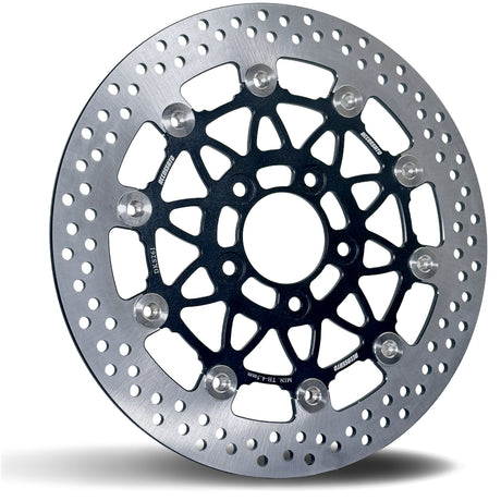 Disco Freno Flottante Accossato Anteriore/Posteriore Diametro Originale per Harley Davidson Softail e Touring