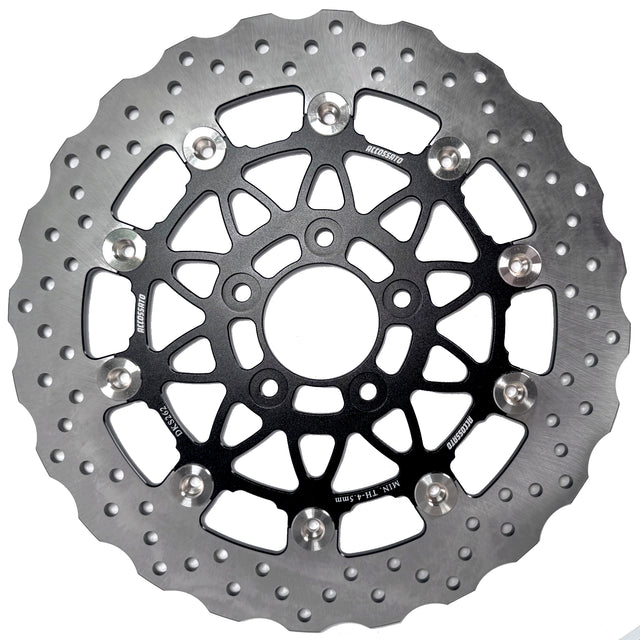 Disco Freno Flottante Accossato Anteriore/Posteriore Diametro Originale per Harley Davidson Softail e Touring