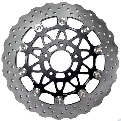 Disco Freno Flottante Accossato Anteriore/Posteriore Diametro Originale per Harley Davidson Softail e Touring