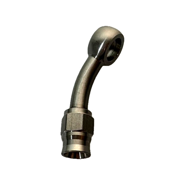 Occhiello piegato 25 gradi, diametro 10, per Tubi Freno e Frizione Easy Modular Accossato Per Moto