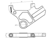 Flangia Freno Posteriore Per YAMAHA TMAX 530/560