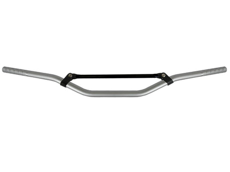 Manubrio Accossato In Alluminio  Ø22 mm  - Piega Media e Piega Bassa per Moto Adventure,Scrambler,Hypermotard e Naked